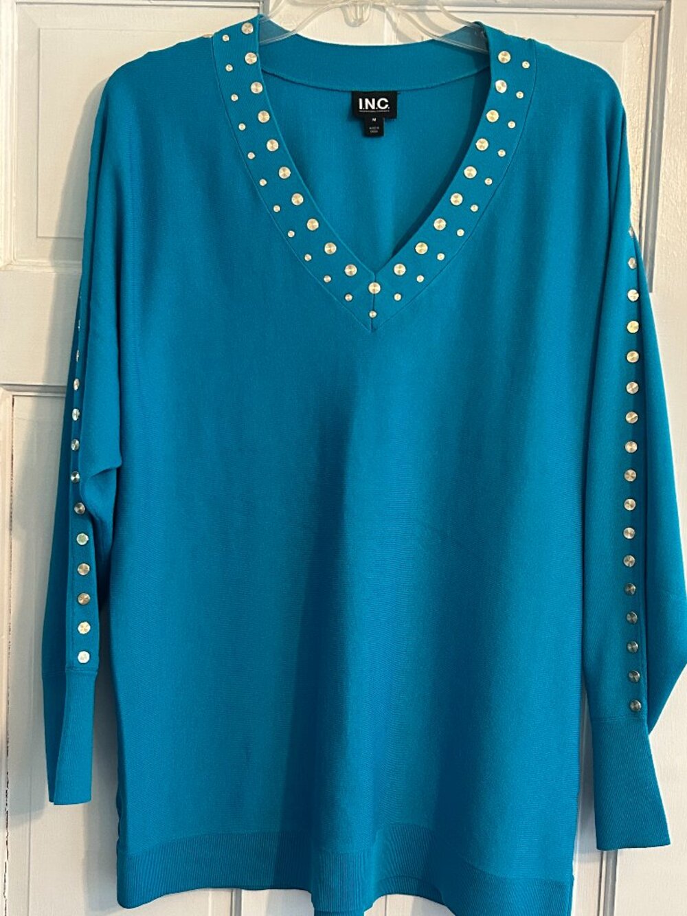 INC International Concepts Women's Knit Tunic Top
